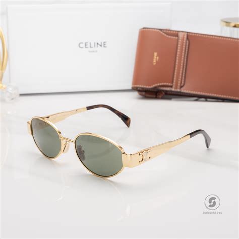 celine triomphe metal sunglasses brown|TRIOMPHE METAL 03 SUNGLASSES IN METAL .